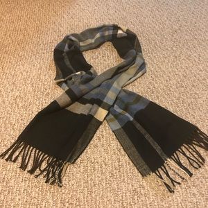BLUE/BLK SCARF